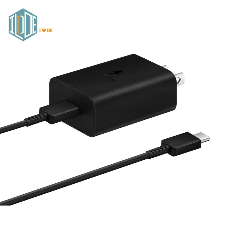 Original Samsung Official 15W PD Power Adapter with Dual Type-C Cable (EP-T1510)
