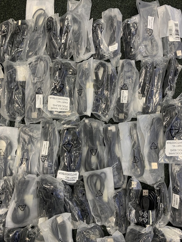 Lot of 109 NEW Micro B USB Cables for Cameras & Phones gallery