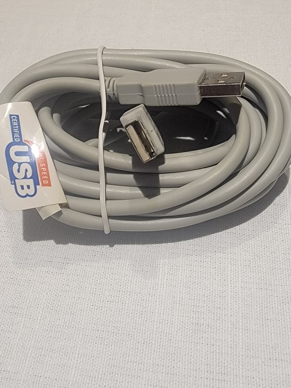 (qty 2) 10′ USB 2.0 Type A Male to Type A Male Cable Cord DATA WIRE