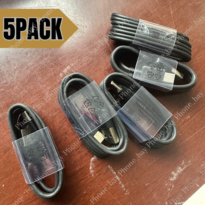 5Pack USB C Type C Cable Lot Fast Charging Cord For Samsung Android Charger Cord
