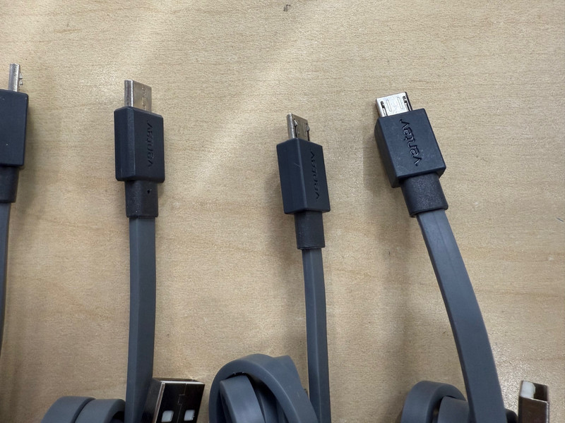 5X OEM Ventev Flat Micro USB Cable 3ft Bulk (5 Cables) gallery