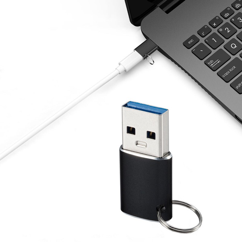 1x USB 3.1 Type A To Type-C Converter Gen 2 Adapter 10Gbps Fast Charging Adapter gallery