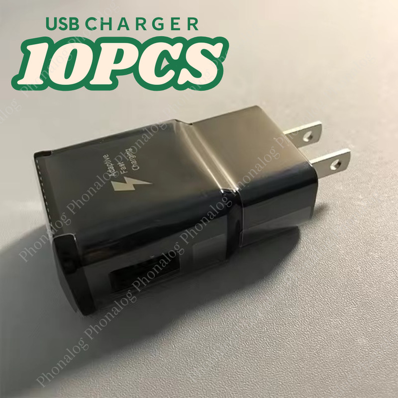 10X USB Wall Charger Fast Adapter Block Charging Cube Brick For Samsung Android