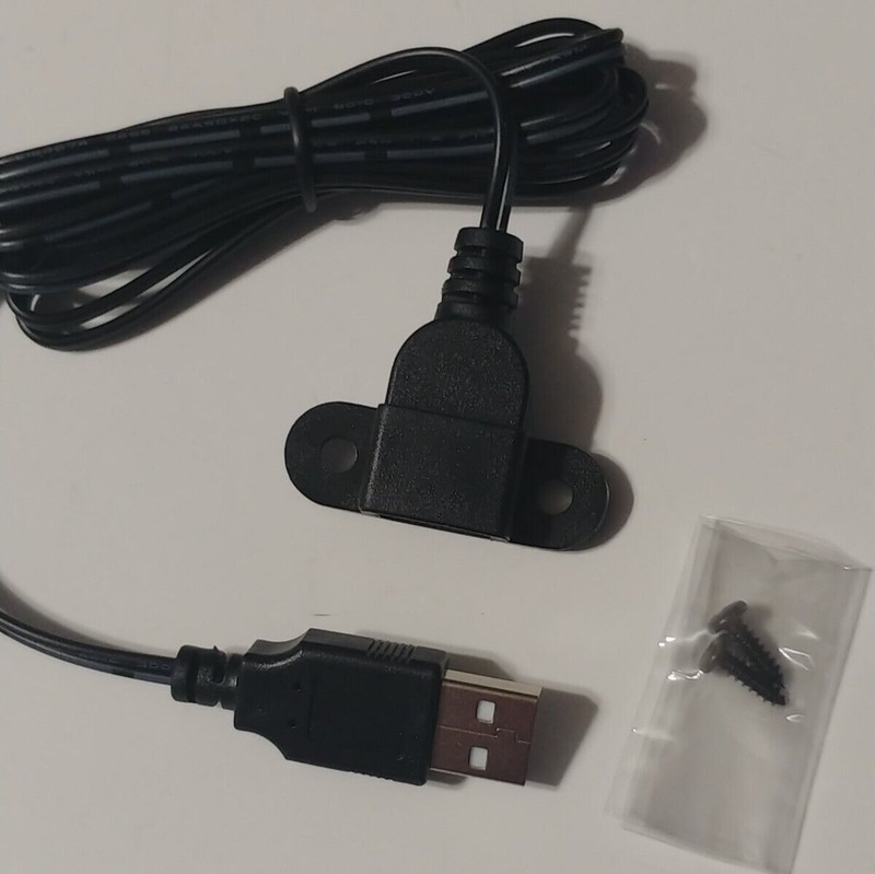 Data Charging Audio Video Cable 2.0 Single Port 5 ft. Cord Camera Phone Tablet..