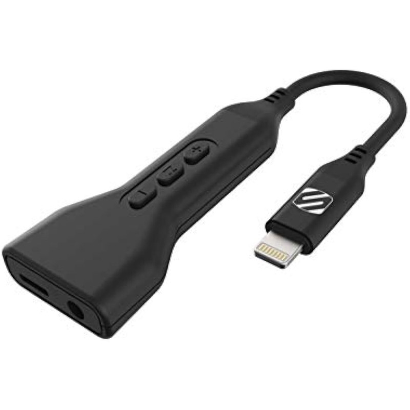 SCOSCHE StrikeLine Headphone Adapter with Charging Port