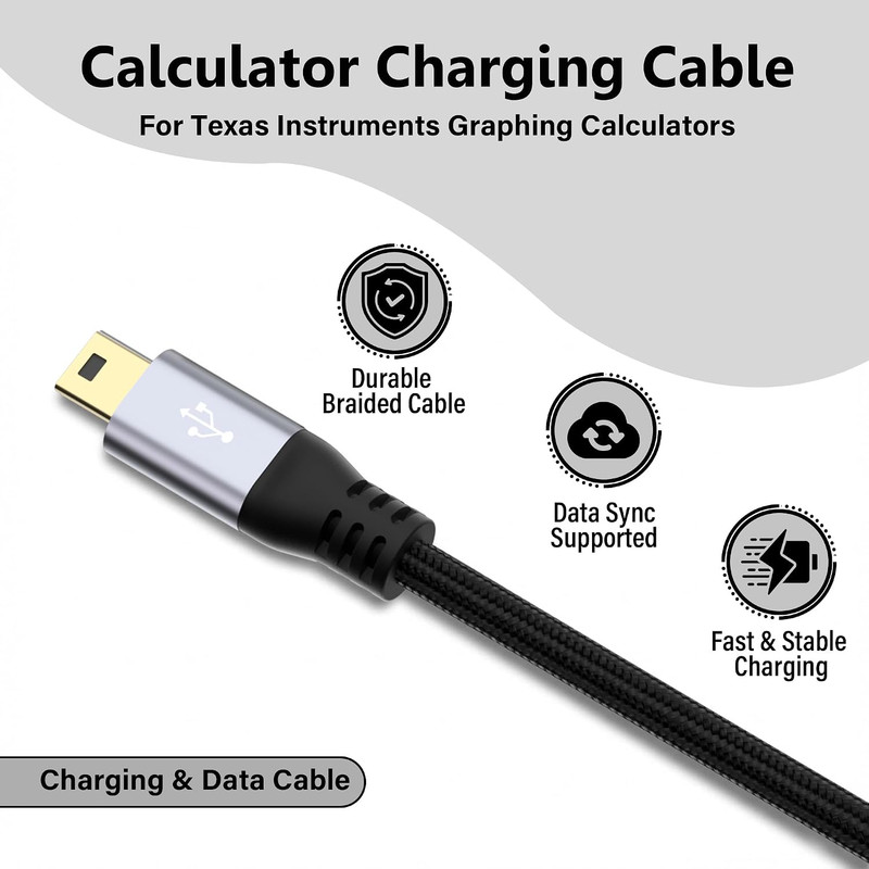 USB C to Mini USB Cable 6FT, Type C to Mini B Fast Charging Cord Compatible gallery