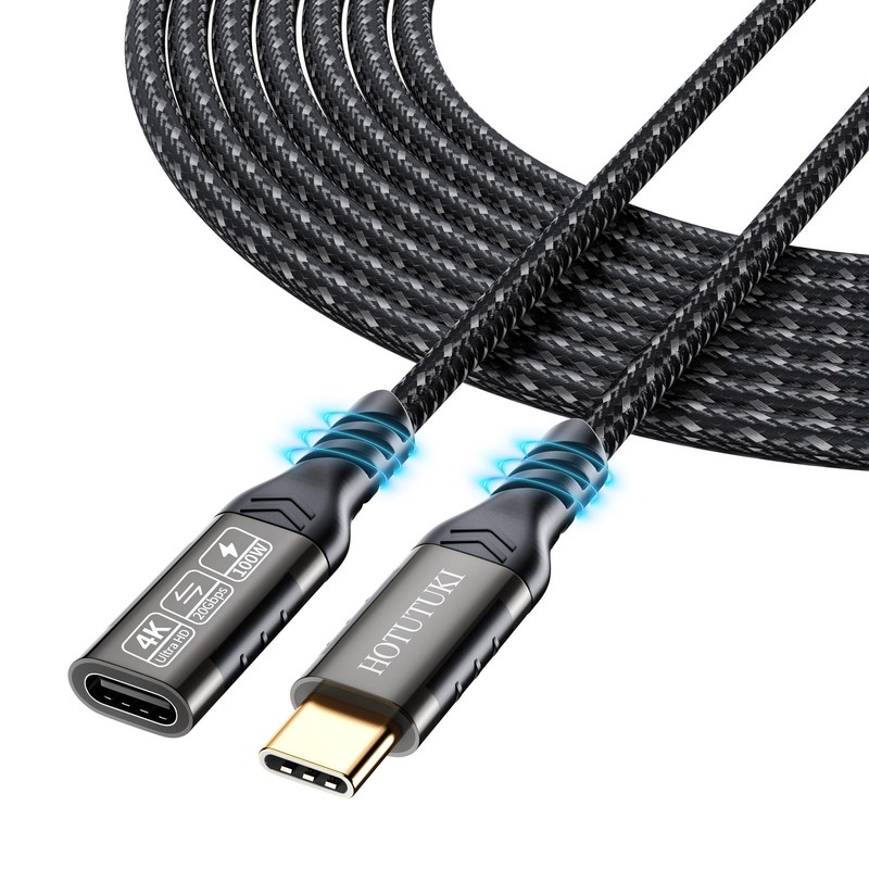 USB c Extension Cable 16.5ft/5M USB Extension Cable LongMale to Female Extend…