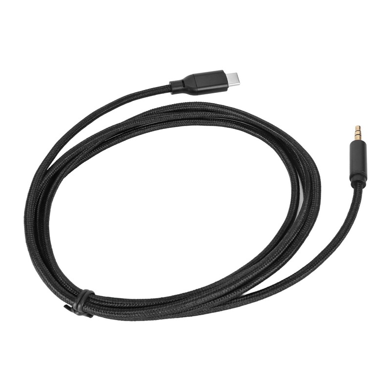 USB C To 3.5mm Sound Cable HiFi Stereo Plug And Play Weaved Type C To AUX M IXCJ gallery
