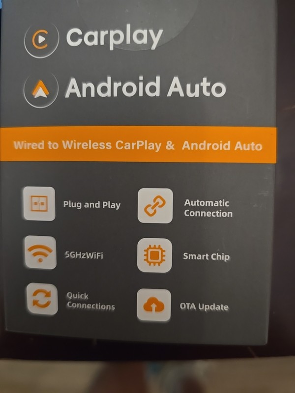 Wireless CarPlay Adapter for iPhone - Upgraded Mini Design, USB/USB-C Plug NEW gallery
