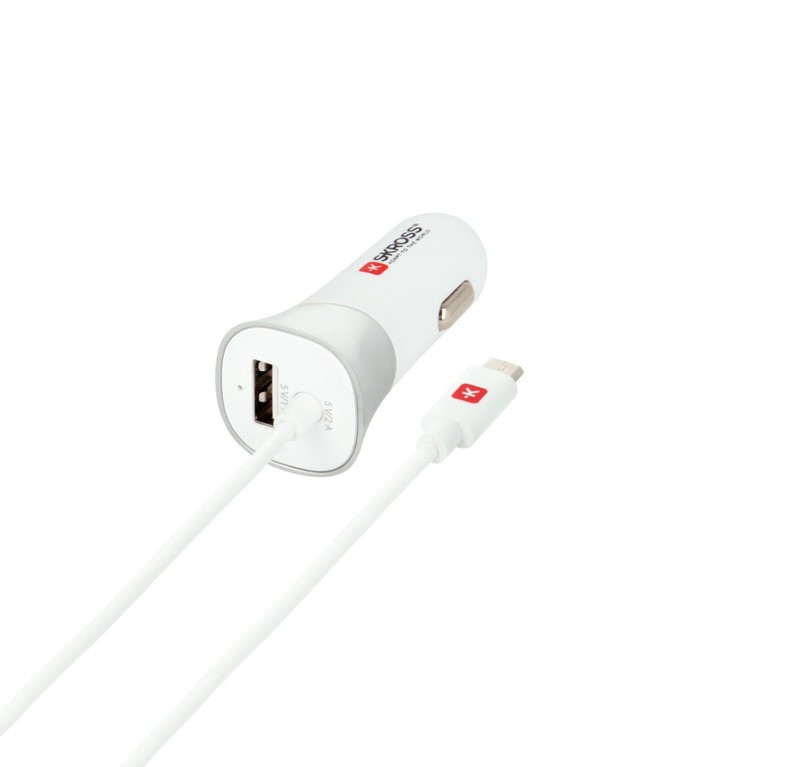 Skross Midget Plus in Car Charging White Micro USB Adapter gallery