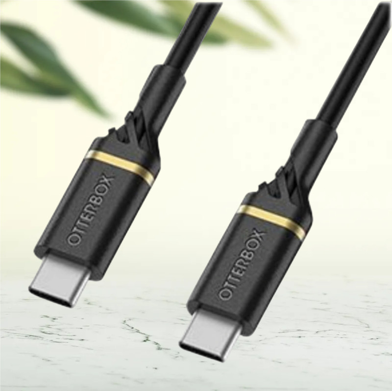 OtterBox Reinforced USB-C to USB-C Fast Charging Cable 3M Black