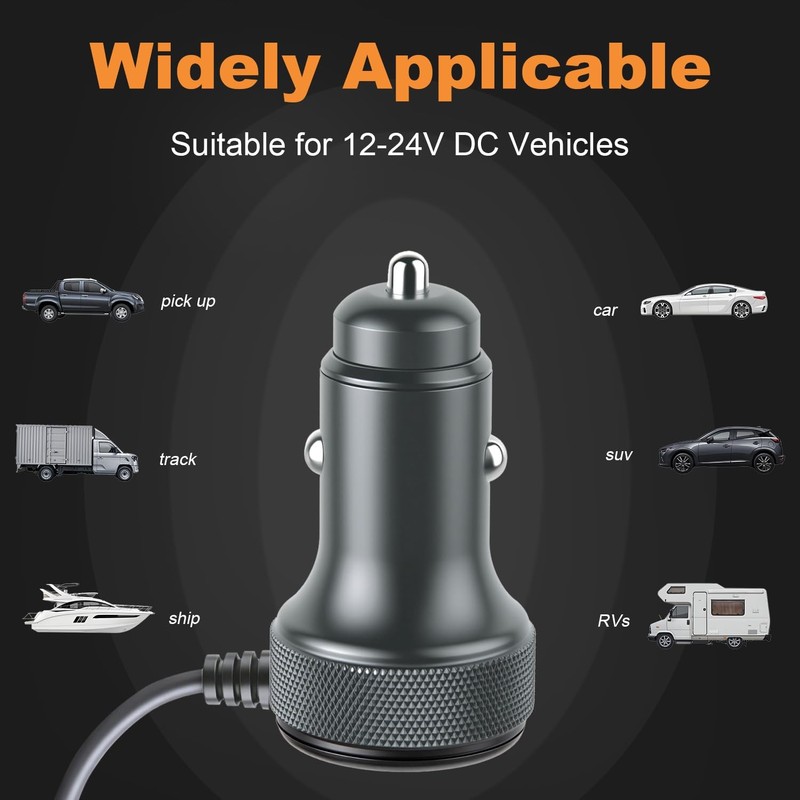 Starlink Mini Cable 3-in-1, Starlink Mini Car Adapter with Digital Display Du... gallery