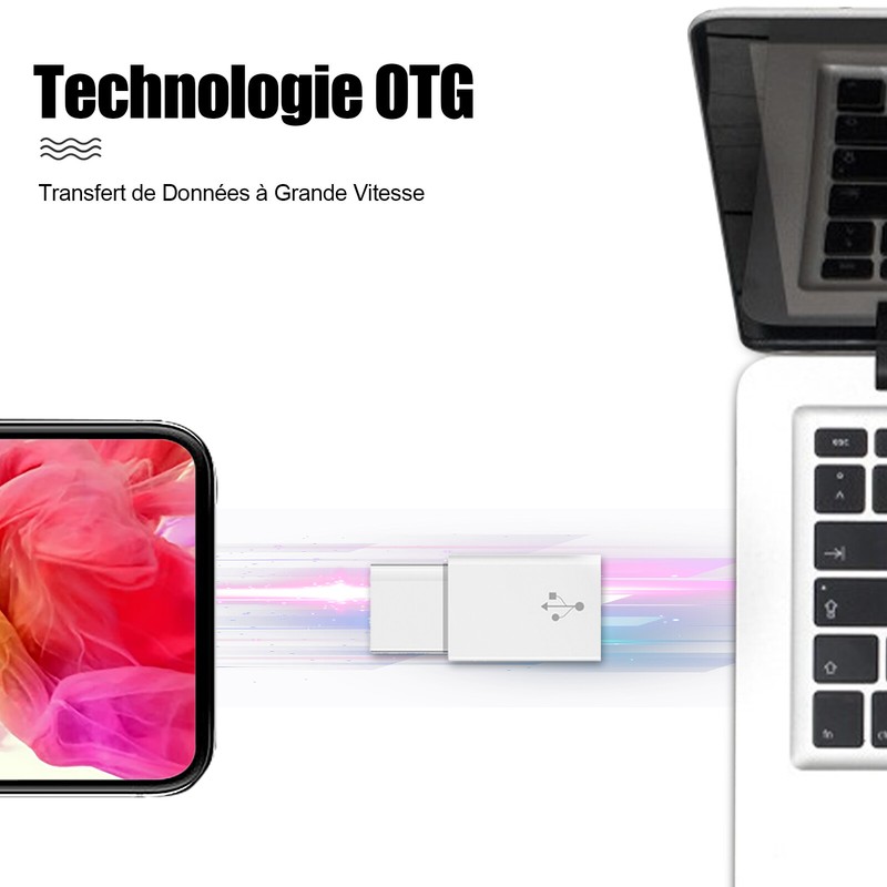 USB-C USB 3.1 Type C Male to Micro USB Female Adapter Converter Connector Lot gallery