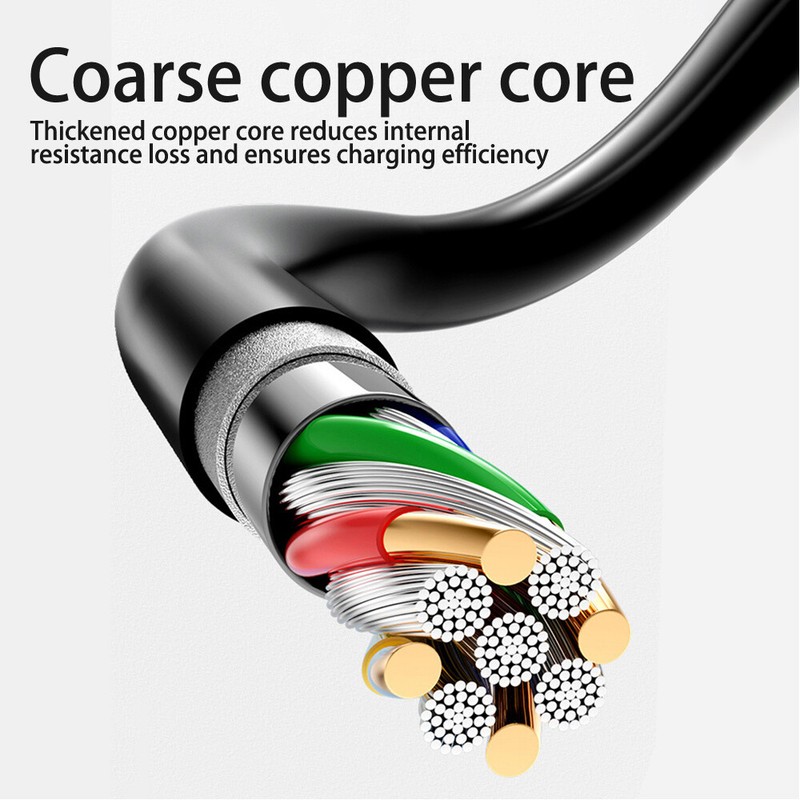 3in1 Multi Head USB Cable Charger Fast Charging Data Sync for iPhone Sumsang US gallery