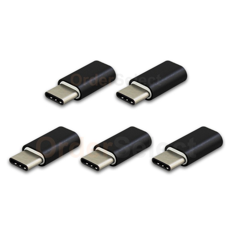 5X Micro USB F to USB Type-C OTG Adapter for Phone ZTE Axon 7 Mini /Grand X/X3 B