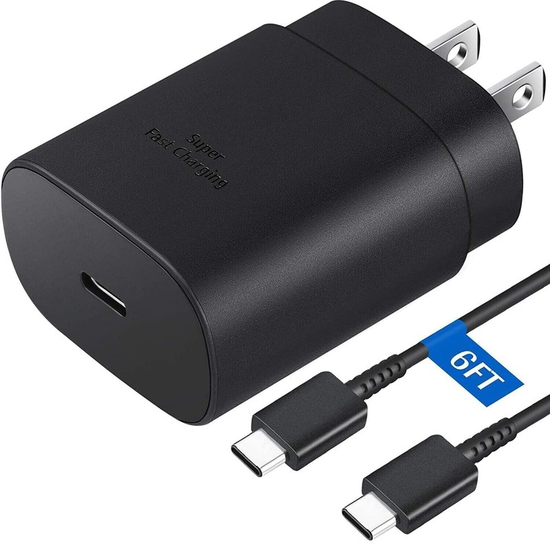 25W Super Fast Wall PD Charger Type C USB-C For Samsung Galaxy Note S22 S21 S20 gallery