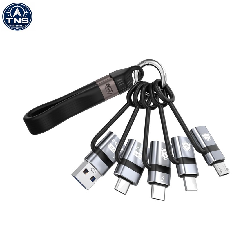 6-Piece USB C to USB A Micro OTG Adapter Set Data Transfer Fast Charging