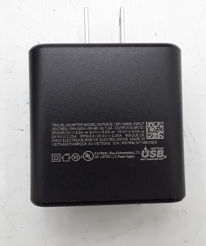 (LOT OF 100) 25W Super Fast Wall Charger USB-C For Samsung Galaxy S21 S22 S23 S2 gallery