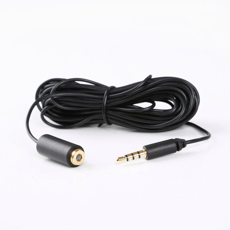 Movo 20'(6m) TRRS Female 3.5mm to Male Microphone Extension Cable for Smartphone gallery