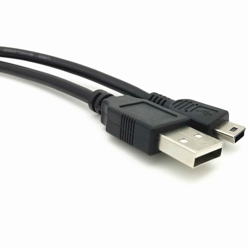 5 Pin Mini USB Cable Data Sync Charging Cord for Camera, Nuvi, GPS, PS3, MP3 US gallery