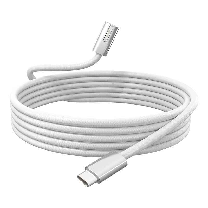 USB -with Magsafe 2 Magnetic Charging Cable PD100W T-Tip Adapter Supports 85W…