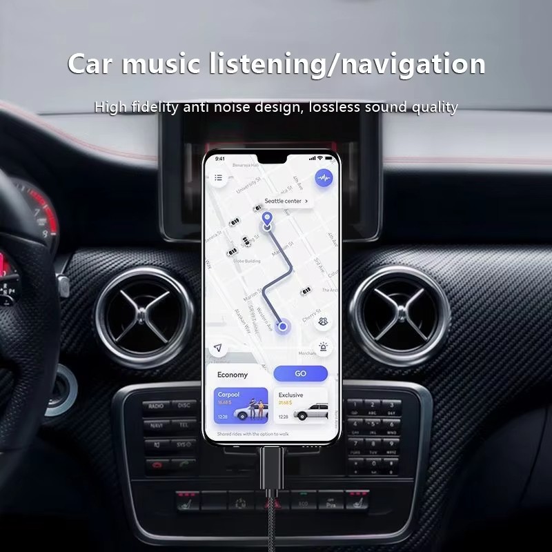 TypeC to Aux Cable USB Type-C Male To 3.5mm Cord Car AUX Music Audio Adapter LOT gallery