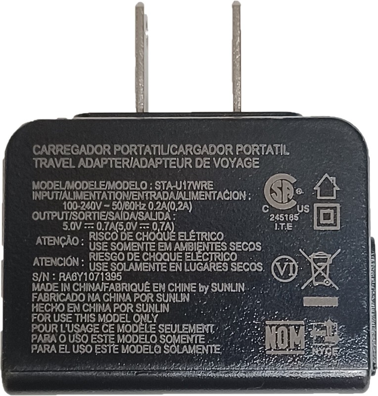 OEM LG Wall Charger STA-U17WRE Black 5.0V- 0.7A+2 USB Cables(Type-C & Micro B) gallery