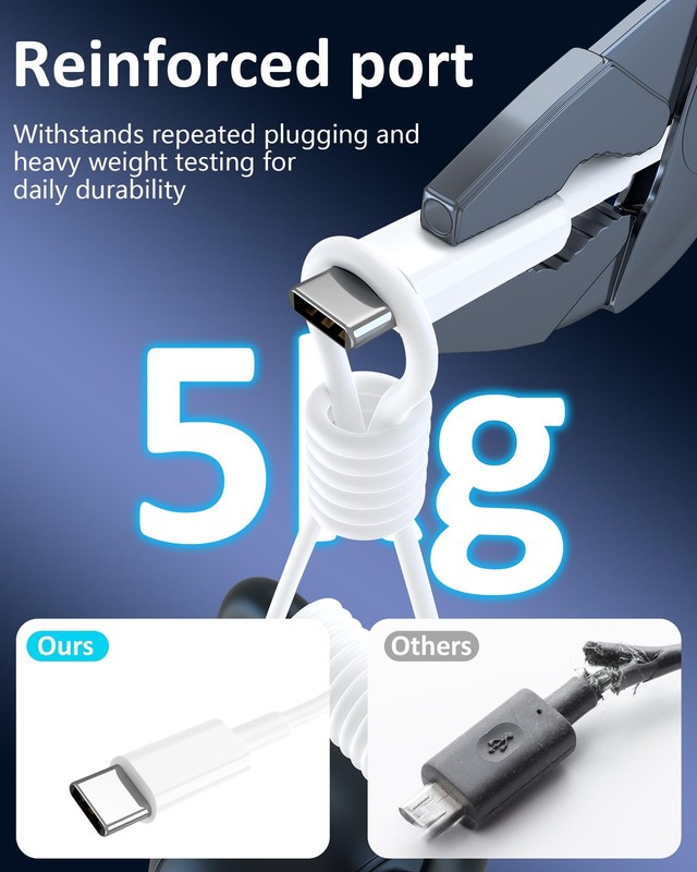 3ft Cable [2-Pack], 60W USB to USB Cable 3feet, 1m -Fast Charging Cord for Ap... gallery