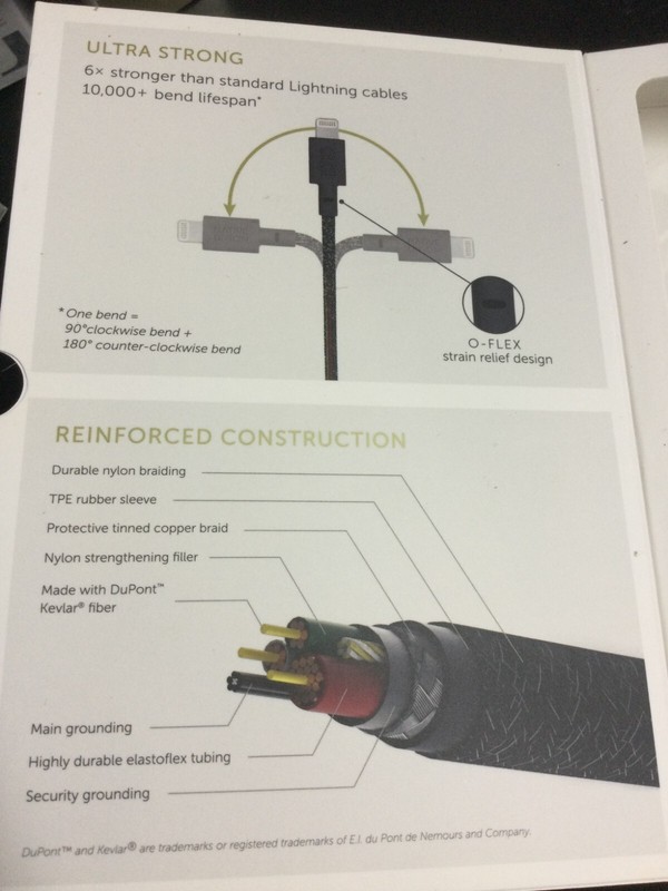 Native Union Night 10' Ft Braided weighted IPHONE to USB-A Cable iphone ipad 484 gallery