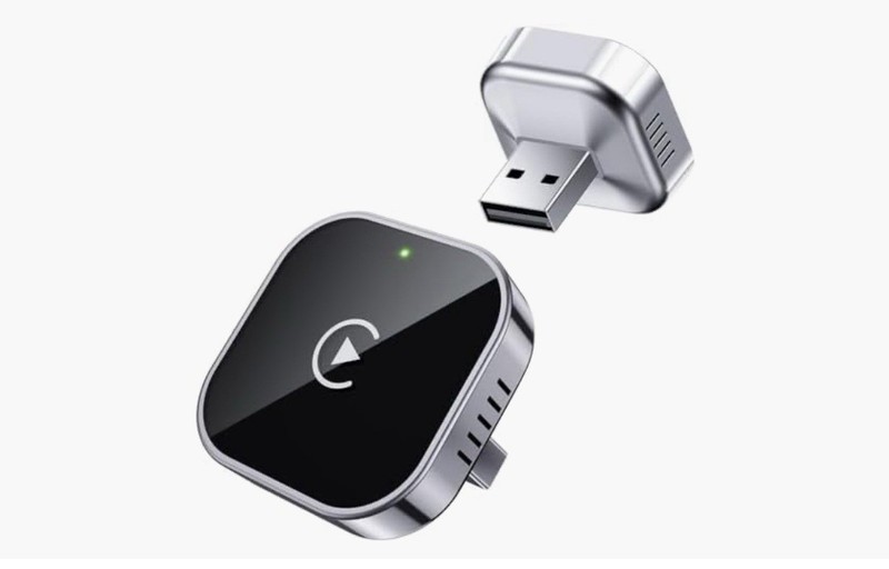 Wireless CarPlay Adapter 2025 Upgrade Wired CarPlay to Wireless, Mini Cube De…