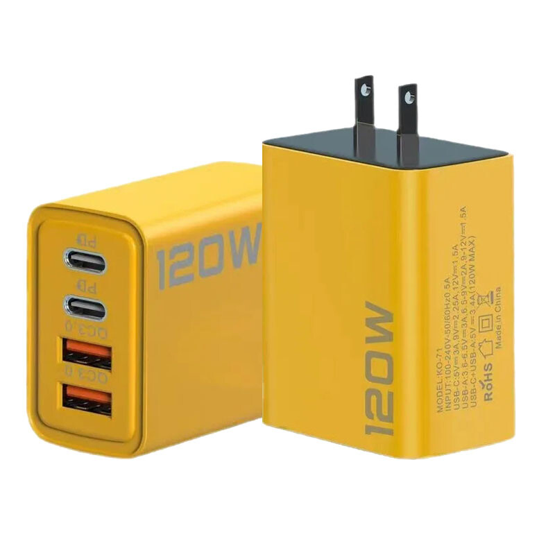 120W Super Fast 4 in 1 Multi Charging Cable Phone Charger For Samsung/iPhone 17 gallery