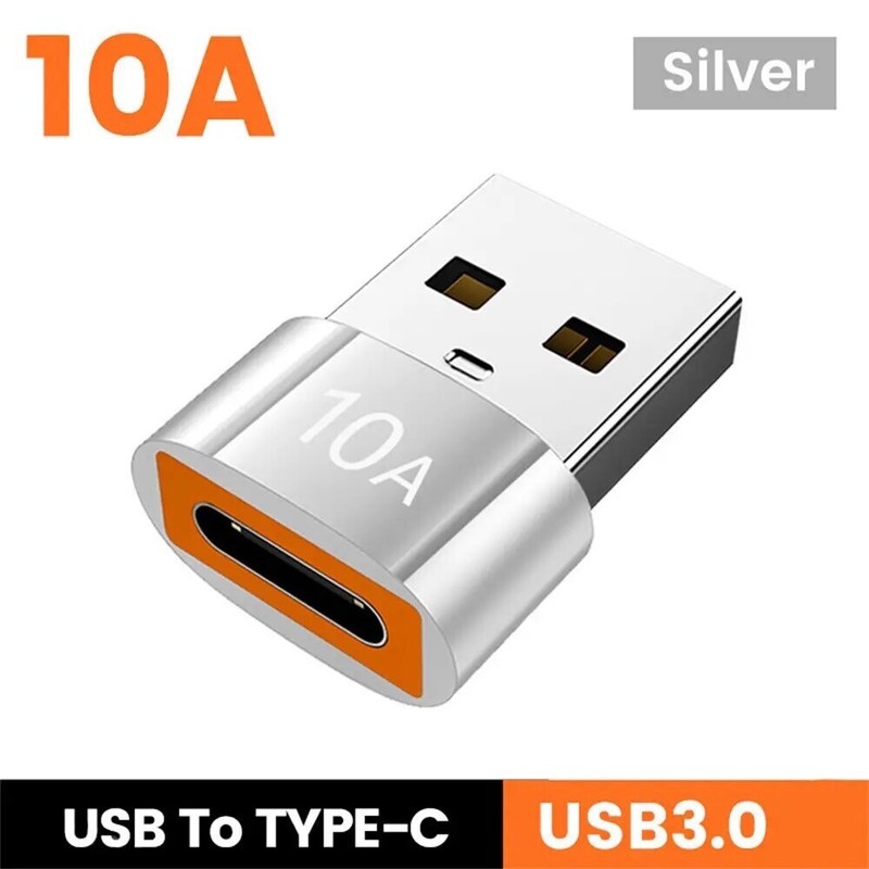 10A OTG Adapter 3.0 USB Type C Female-USB A Male Converter High Speed Charge Si gallery