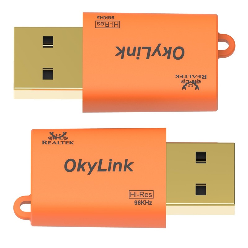 USB to 3.5mm Audio Adapter 2-Pack, Hi-Res DAC 96kHz, Plug & Play, External Sound gallery