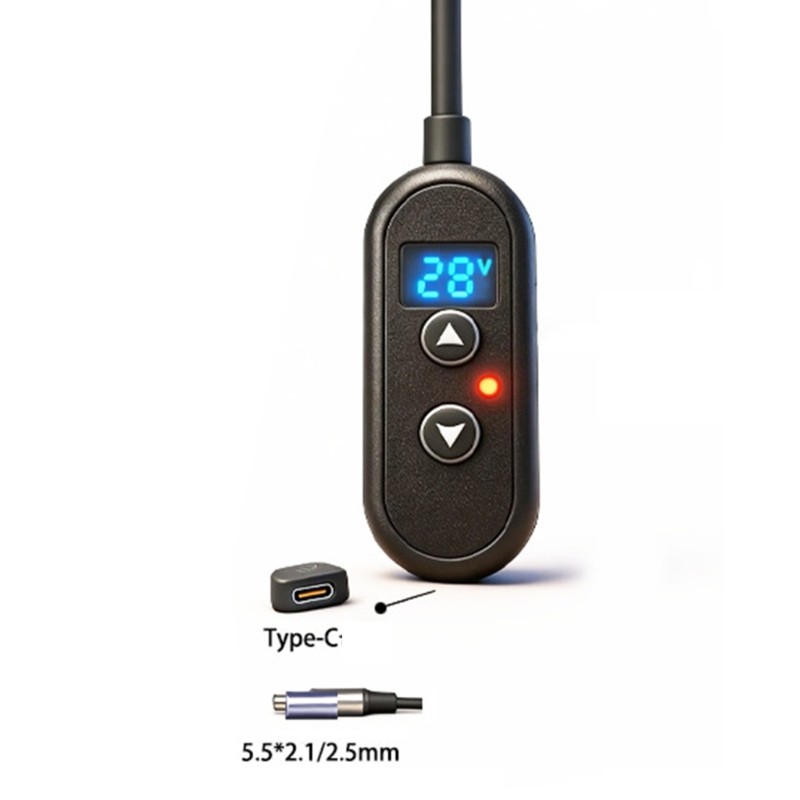 Flexible Type C Male To DC5525 5521 Charging Cord Ideal For Travel Office Home gallery