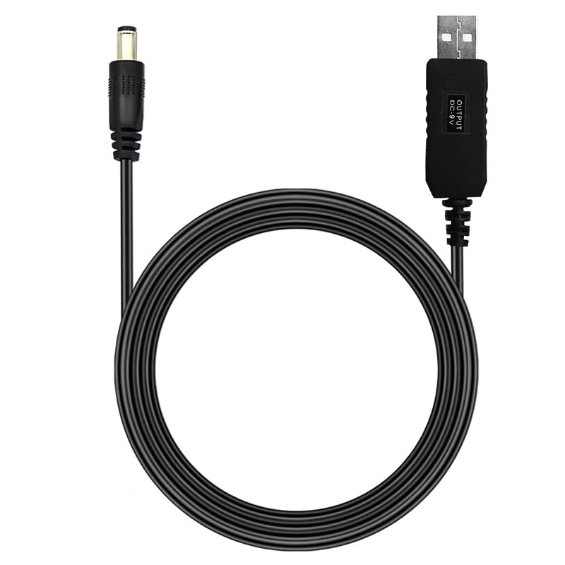 USB to 9V Adapter - DC 5V to DC 9V Step Up Cable Cord with DC Jack 5.5 x 2.1m... gallery