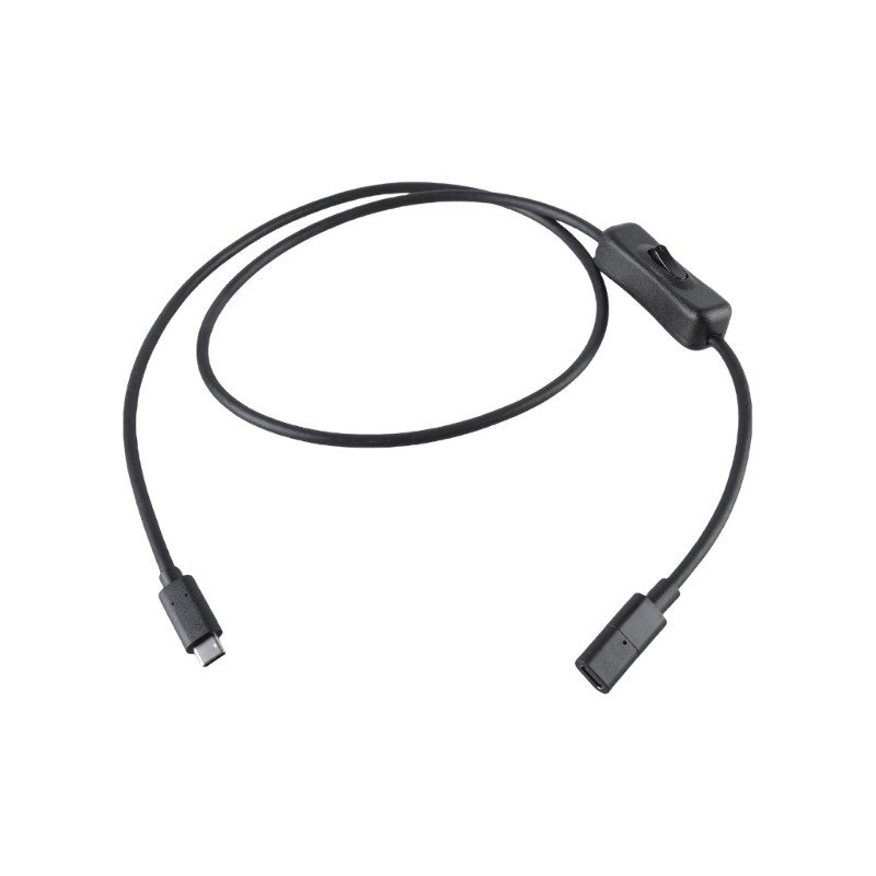 Type C Male to Female Adapter Cord USB 3.1 Cable 100W Charging 10Gbps Data 1m