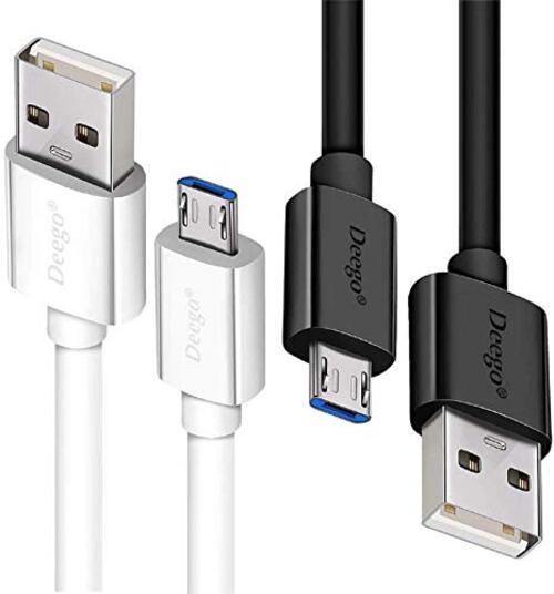 Micro USB Cable, 2Pack Extra Long Android Charger Cable 10Ft 6Ft, Charger