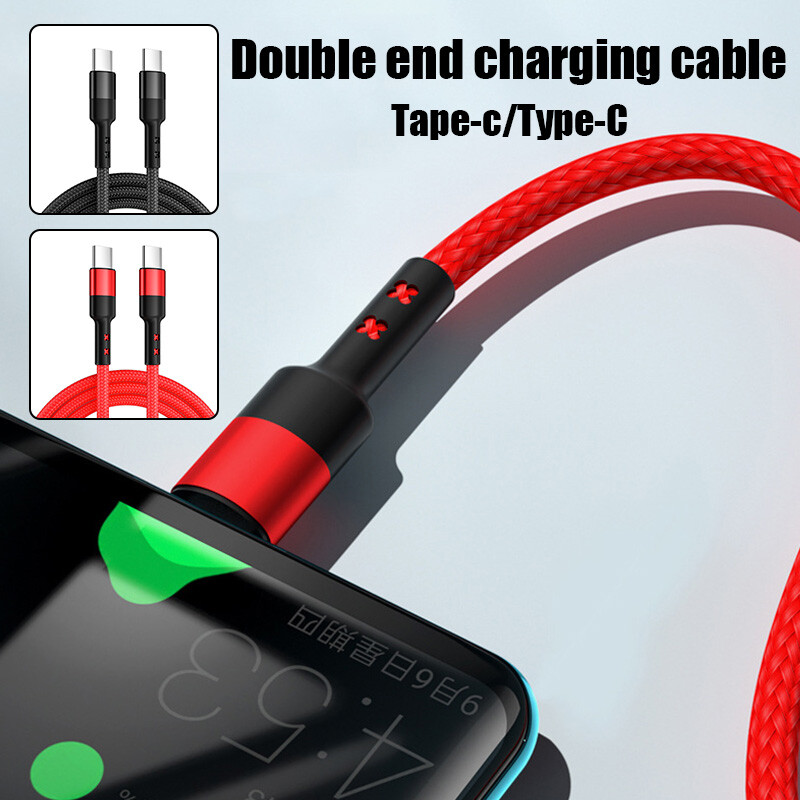 PD 60W USB C To USB C QC3.0 Fast Charger Dual Type C Charging Data Sync Cable❄ gallery
