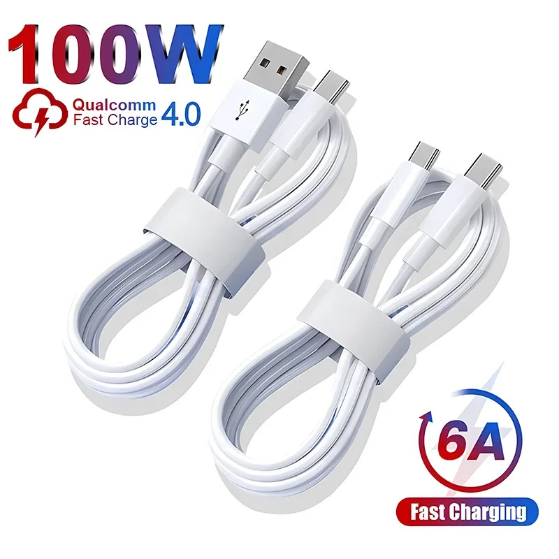 100W USB Type C Cable for Samsung S23 S22 Ultra Huawei P30 Pro Xiaomi Redmi Onep gallery