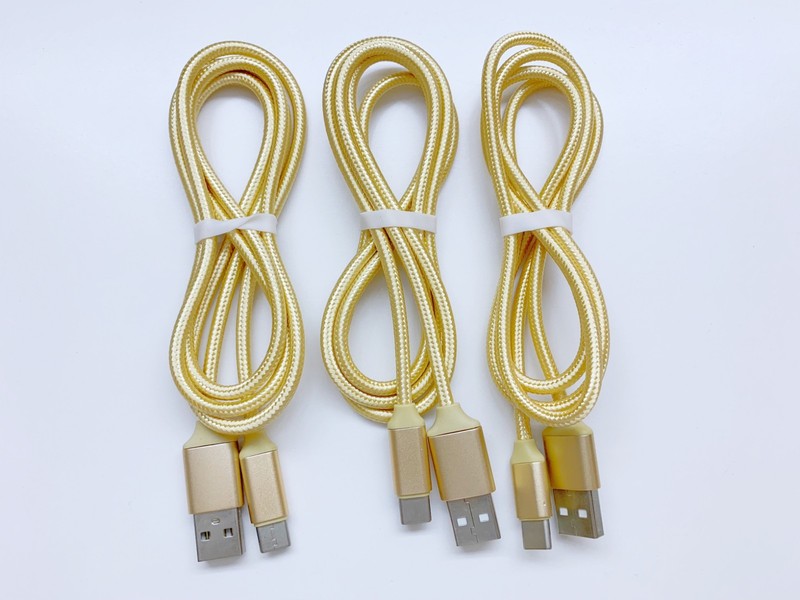 3 Pack 3ft Braided Heavy Usb Cable Charging Cord For Type C SAMSUNG S9+/NOTE8/9 gallery