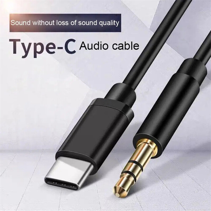 USB Type C to 3.5mm Headphone Audio Jack Adapter Cable For Google Pixel 9 8 Pro gallery