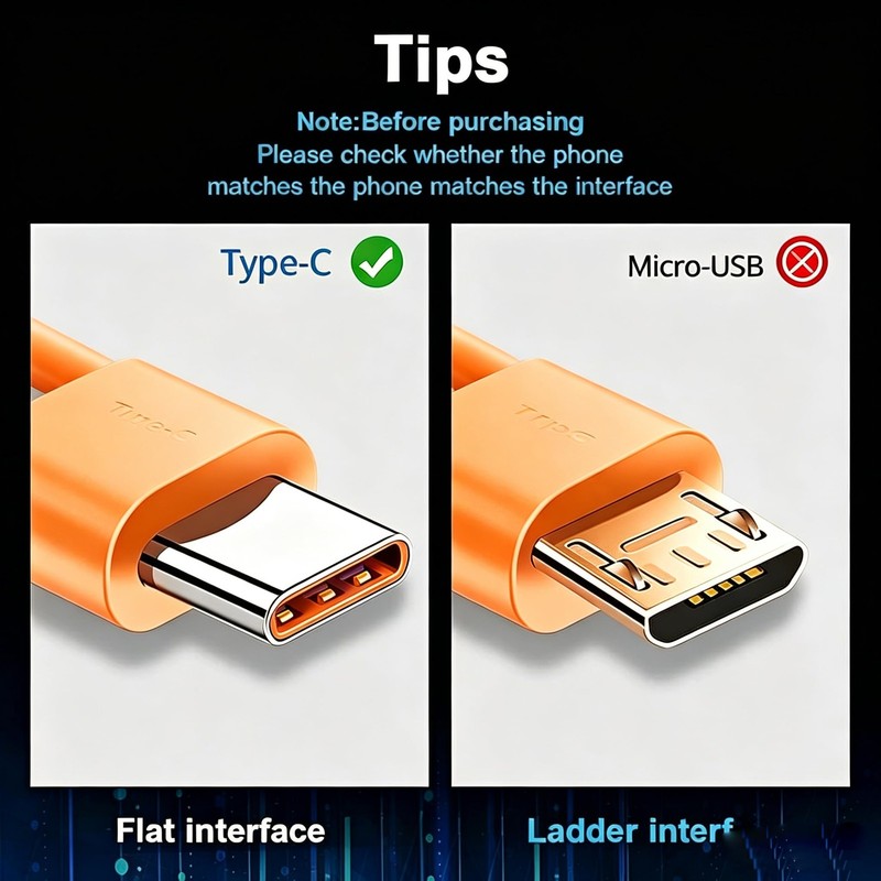 Orange iPhone 17/17E Car Carplay Cable for iPhone 17/16/15, 15/16/17 Pro Max ... gallery