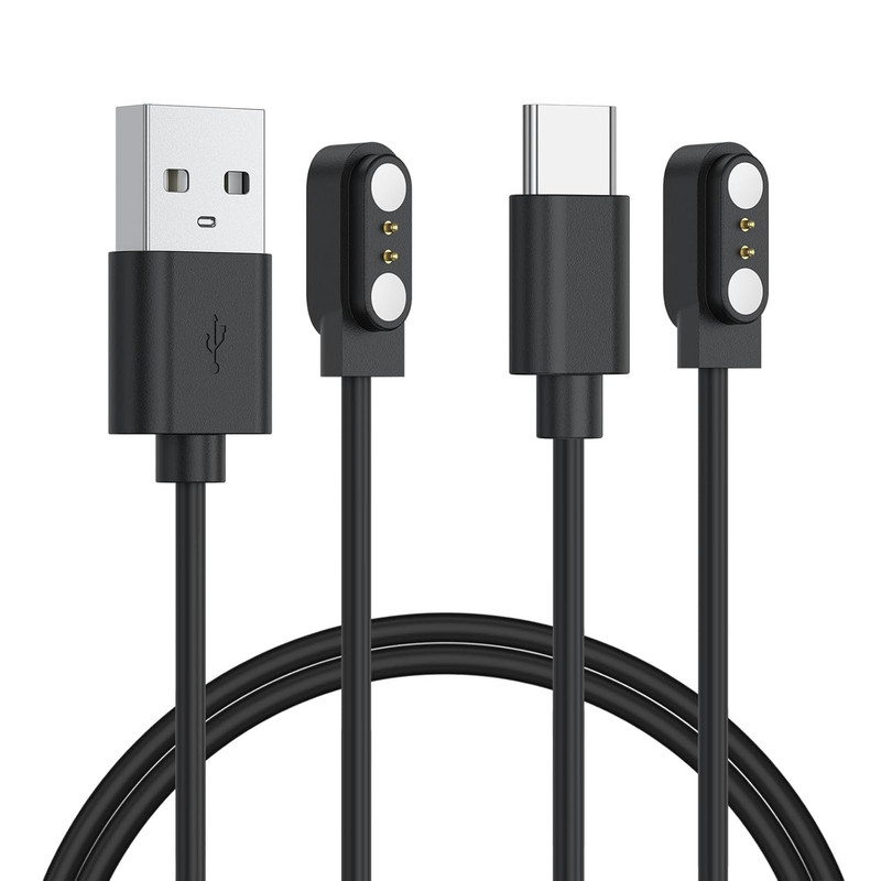 Cable Cargador para Reloj Inteligente VeryFit Magnetico Paquete con 2 Piezas