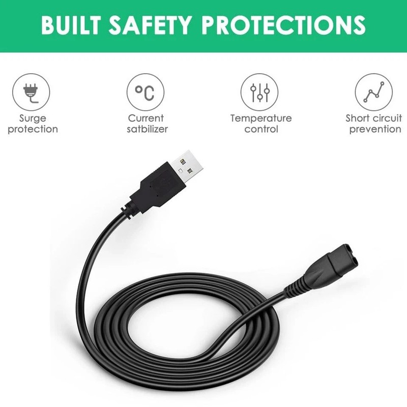 5V USB Charging Cable Compatible with Limural Hair Clippers Charger Power... gallery