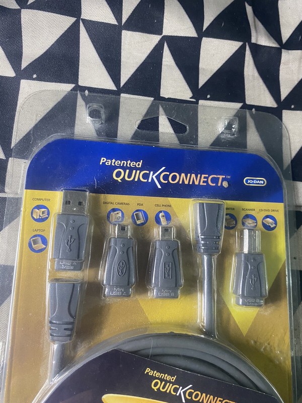 Quick Connect 24 Karat Gold USB Cable Set 4 in 1 10ft gallery