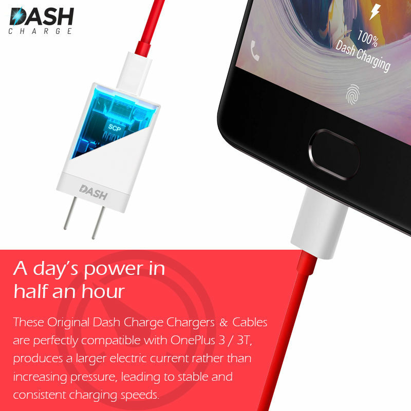Original Oneplus 20W Dash Charging Fast Car Charger Adapter Type-C Cable 3T 5 6 gallery