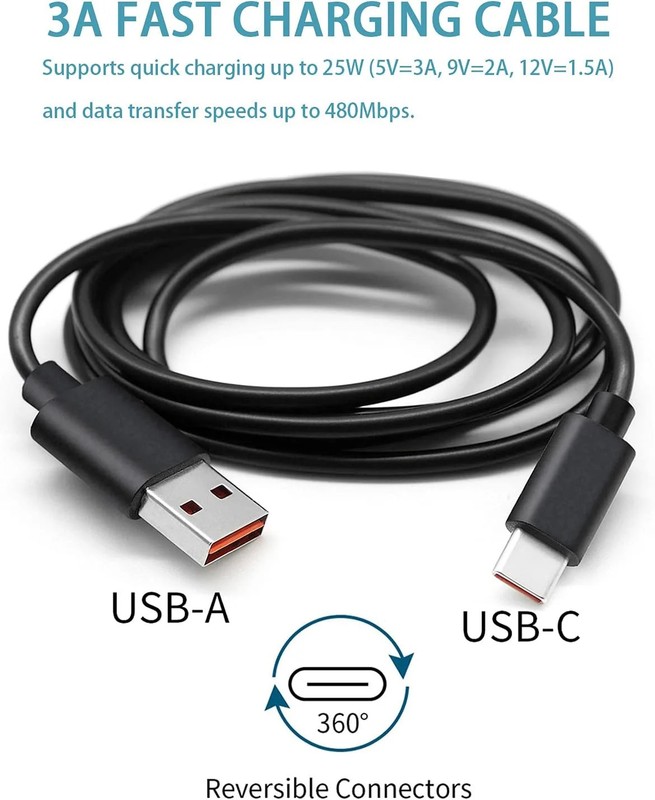 Charger Charging Cable Cord Fit for JBL Charge 4,Charge5,Charge 6,JBL Flip 5,... gallery