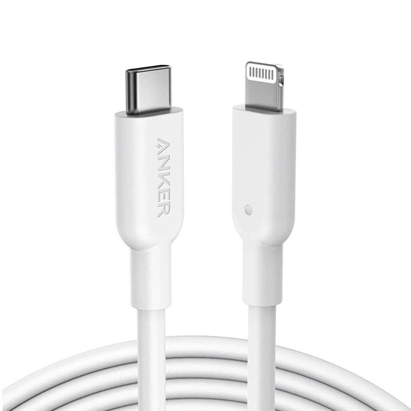 2x Anker 10FT USB-C - Lightning MFi-Certified Charger Cable iPhone 13 14 Pro Max gallery