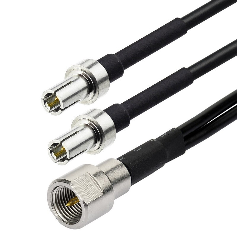 External Antenna Adapter Cable 2X TS9 20" for NETGEAR AirCard 778S Virgin Mobile gallery
