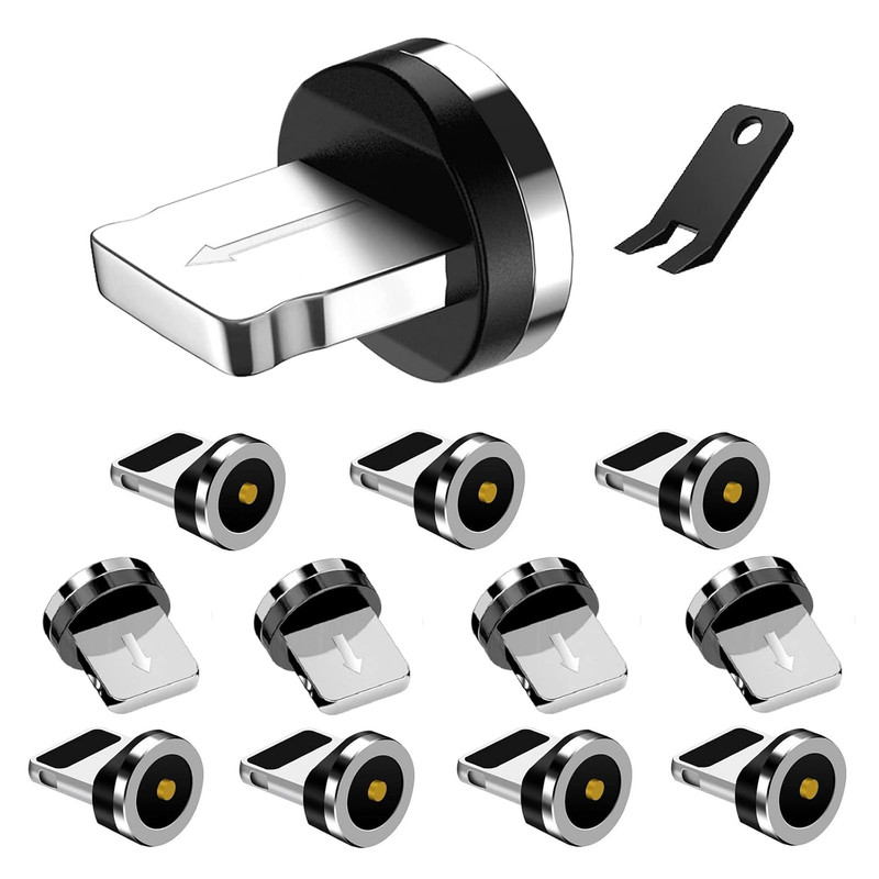 1-Pin I-Products Magnetic Charging Cable Tips,12Pcs Magnetic Tips Connector for gallery